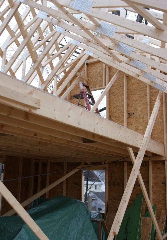 Second floor looking at 3rd floor room