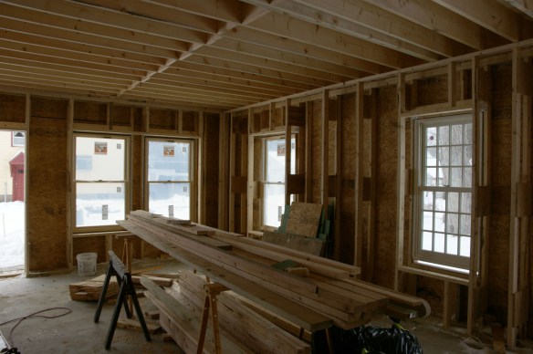 South west first floor windows from the interior South west first floor windows from the interior