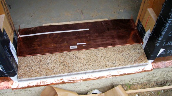 Exterior door sill pan and flashing detail 2