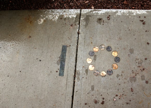 Number 10 inlaid on the drive