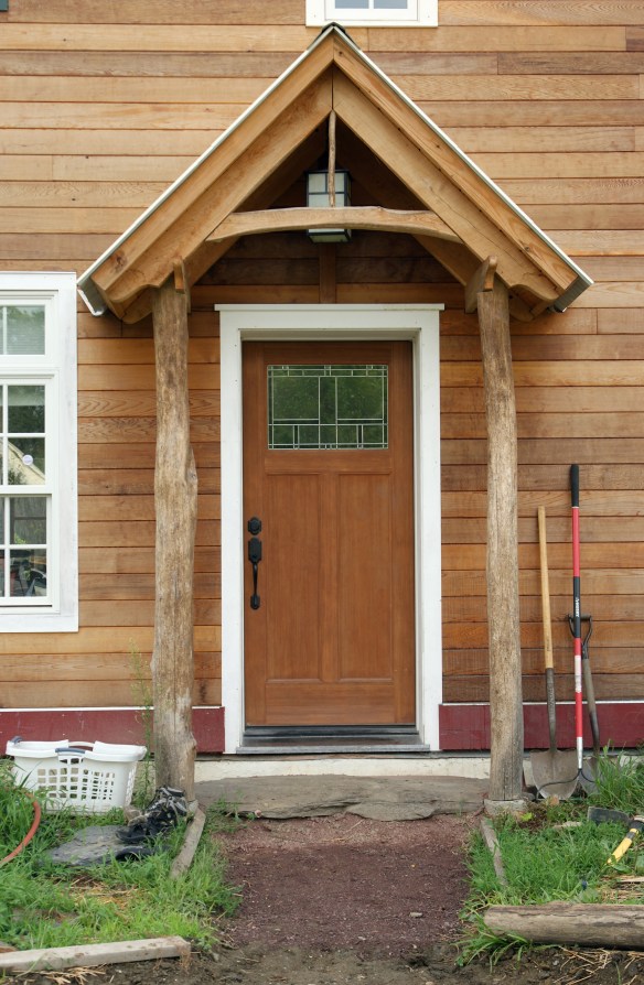 Arts and crafts front entrance