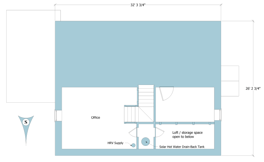 Third floor plan